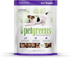 Pet Greens Tasty Lamb Semi-Moist Li'l Dog Treats, 6-oz bag