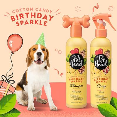 Show full view: Pet Head Birthday Sweet Scent Dog Deodorizer Spray, 10.1-fl oz bottle slide 3 of 6