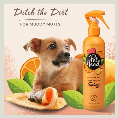 Show full view: Pet Head Ditch The Dirt Dog Deodorizer Spray, 10.1-fl oz bottle slide 3 of 7