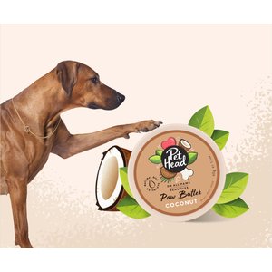 Pet Head On All Paws Coconut Cat & Dog Paw Butter Soothes & Nourishes Paws & Noses, 1.4-fl oz jar