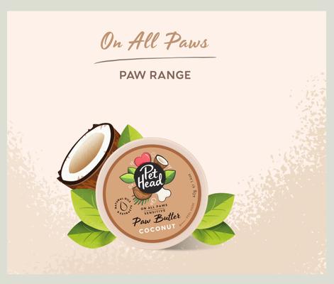 Show full view: Pet Head On All Paws Coconut Cat & Dog Paw Butter Soothes & Nourishes Paws & Noses, 1.4-fl oz jar slide 6 of 8