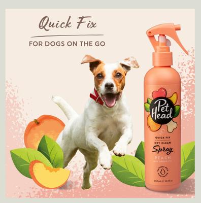 Show full view: Pet Head Quick Fix Dog Deodorizer Spray, 10.1-fl oz bottle slide 3 of 7