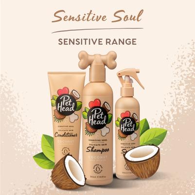 Show full view: Pet Head Sensitive Soul Gentle Formula Shampoo, 16-fl oz bottle slide 8 of 10