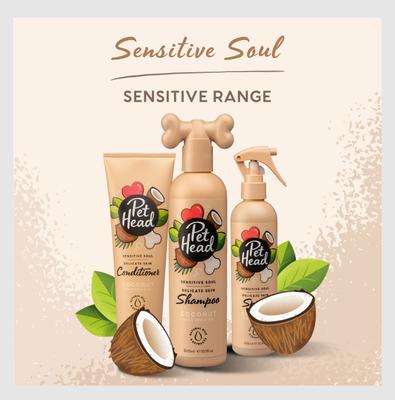 Show full view: Pet Head Sensitive Soul Gentle Formula Spray, 10-fl oz bottle slide 7 of 9