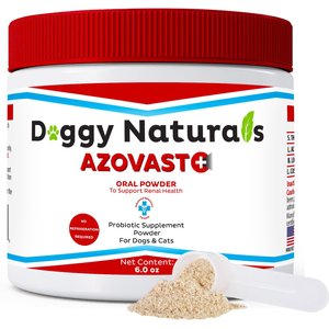 Pet Health Pharma Azovast Plus Powder Kidney Supplement for Dogs & Cats, 6-oz jar