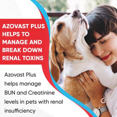 Show full view: Pet Health Pharma Oral Paste Azovast Plus for Dogs & Cats, 60 count slide 7 of 9