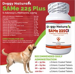 Pet Health Pharma SAM-e 225-mg SAMeLQ Liver Support Dog Supplement, 60 count slide 2 of 9