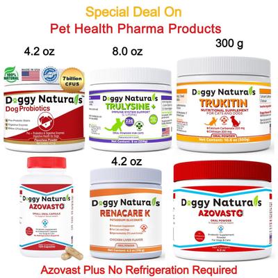 Show full view: Pet Health Pharma Trukitin Powder Kidney Supplement for Dogs & Cats, 300-g jar slide 9 of 9