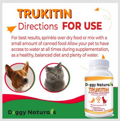 Show full view: Pet Health Pharma Trukitin Powder Kidney Supplement for Dogs & Cats, 60-g jar slide 8 of 9