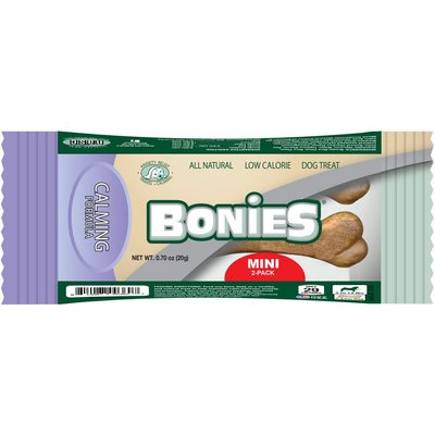 BONIES Pet Health Solutions BONIES Calming Formula Mini Dog Treats, 2 count