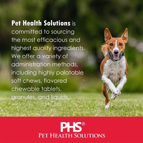 Show full view: Pet Health Solutions Cranberry D-Mannose Urinary Tract Support Chews Supplement for Dogs, 60 count slide 9 of 10