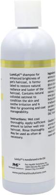 Show full view: Pet Health Solutions LumiLyt Whitening Dog Shampoo, 12-oz bottle slide 3 of 9