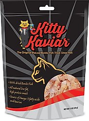 Pet Healthy Brands Kitty Kaviar 100% Dried Bonito Fish Cat Treats, 1-oz bag