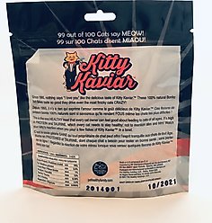Pet Healthy Brands Kitty Kaviar 100% Dried Bonito Fish Cat Treats, 1-oz bag slide 2 of 8