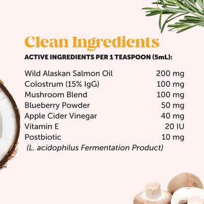 Show full view: Pet Honesty Allergy Anti-Itch Salmon Oil Turkey Flavored Allergy & Itch Relief Supplement for Dogs, 16-fl oz bottle slide 4 of 12