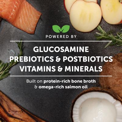 Show full view: Pet Honesty Bone Broth & Salmon Oil Turkey Flavored Liquid Multivitamin for Dogs, 12-fl oz bottle slide 7 of 11
