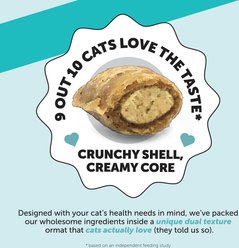 Pet Honesty Dual Texture Chicken Flavored Calming Chews for Cats, 3.7-oz pouch slide 2 of 9