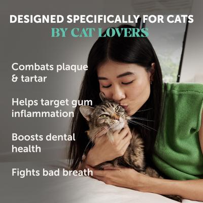 Show full view: Pet Honesty Fresh Breath Dental Powder for Cats, 60 count slide 3 of 11