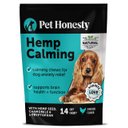 Pet Honesty Hemp Calming Chicken Flavored Soft Chew Supplement for Dogs, 14 count