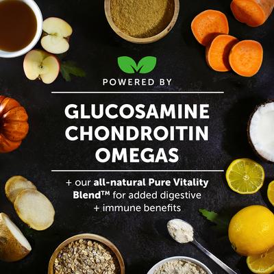 Show full view: Pet Honesty Hemp Hip + Joint Health Duck Soft Chews Glucosamine, Chondroitin Supplement for Dogs, 180 count slide 7 of 13