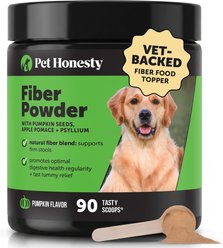 Pet Honesty High Fiber Pumpkin Flavored Digestive Powder for Dogs, 90 scoops