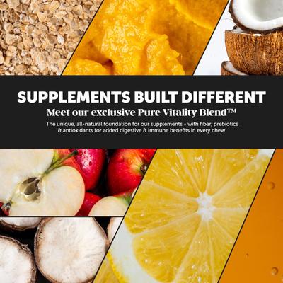 Show full view: Pet Honesty Multivitamin 10-in-1 Chicken Flavor Glucosamine, Omega-3 Vitamins for Dogs, 14 count slide 8 of 13