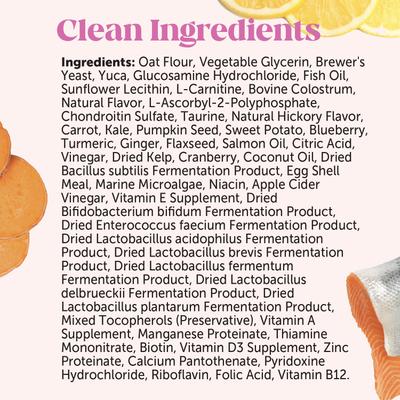 Show full view: Pet Honesty MultiVitamin Max-Strength Smoked Salmon Flavored Glucosamine Vitamins for Dogs, 90 count slide 5 of 12