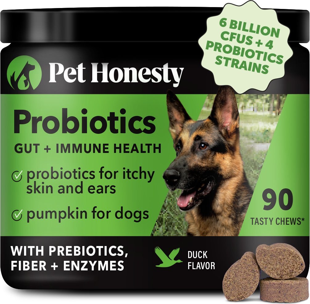 PointPet Digestive Health & Probiotics Duck Flavored Dog Supplement, 120 count