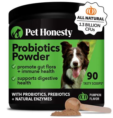 Show full view: Pet Honesty Probiotics GI Pumpkin Flavored Digestive Powder for Dogs, 90 scoops slide 1 of 11