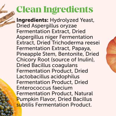 Show full view: Pet Honesty Probiotics GI Pumpkin Flavored Digestive Powder for Dogs, 90 scoops slide 6 of 11