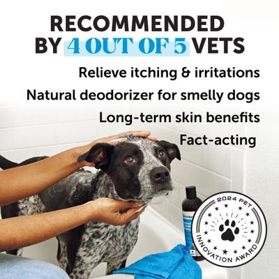 Show full view: Pet Honesty Restore + Soothe Lavender Scented Allergy Itchy Skin Relief Dog & Cat Shampoo, 12-fl oz bottle slide 3 of 13