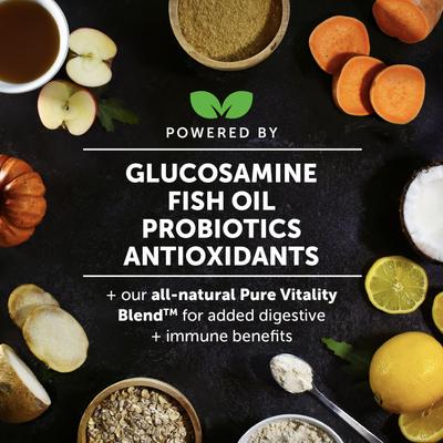 Show full view: Pet Honesty Senior Multivitamin Duck Flavored Soft Chews Digestive Support for Senior Dogs, 90 count slide 7 of 12