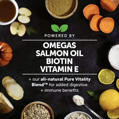 Show full view: Pet Honesty Skin Health Omega Salmon Flavor Soft Chews Skin & Coat, Fish Oil Supplement for Dogs, 90 count slide 7 of 13