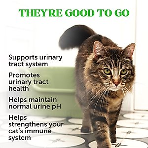 Pet Honesty Urinary Tract Health Chicken Flavored Dual Texture Chews with Cranberry for Cats, 3.7-oz pouch