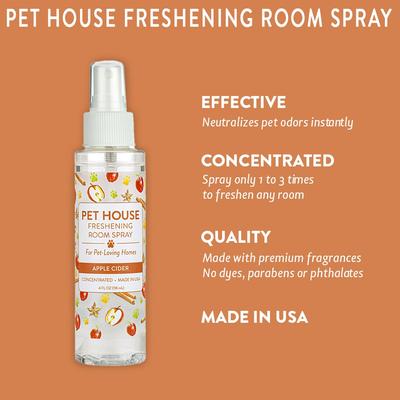 Show full view: Pet House Apple Cider Freshening Room Spray, 4-fl oz bottle slide 3 of 4