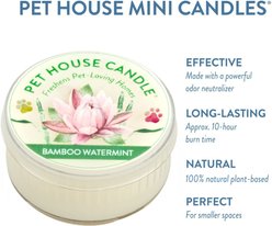 Pet House Bamboo Watermint Natural Plant-Based Mini Candle, 1.5-oz jar slide 2 of 3