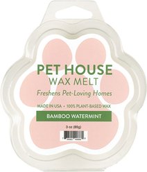 Pet House Bamboo Watermint Natural Plant-Based Wax Melt, 3-oz
