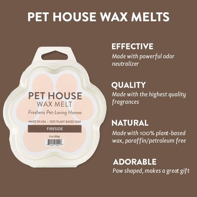 Show full view: Pet House Fireside Natural Plant-Based Wax Melt, 3-oz box slide 3 of 4