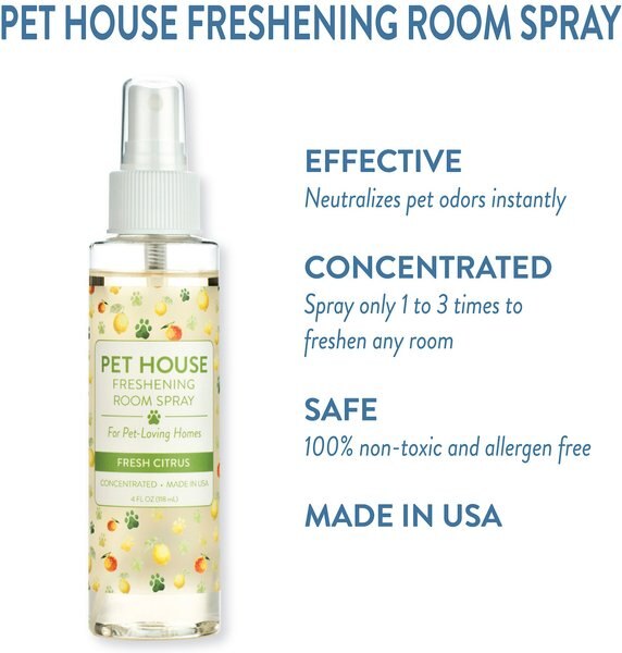 Pet House Fresh Citrus Freshening Room Spray