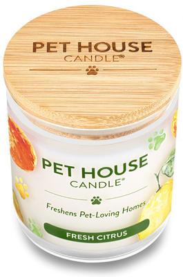 Show full view: Pet House Fresh Citrus Natural Plant-Based Wax Candle, 9-oz jar slide 2 of 5