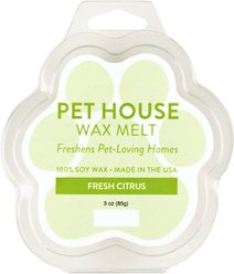 Pet House Fresh Citrus Natural Soy Wax Melt + Electric Wax Warmer slide 2 of 9
