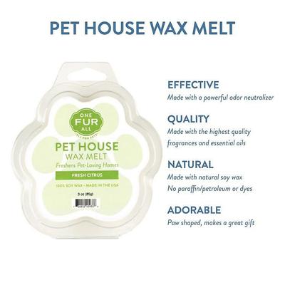 Show full view: Pet House Fresh Citrus Natural Soy Wax Melt + Electric Wax Warmer slide 4 of 10