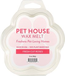 Pet House Fresh Cut Roses Natural Plant-Based Wax Melt, 3-oz box