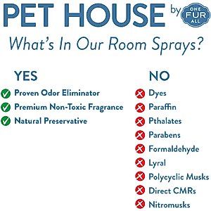 Pet House Lavender Green Tea Freshening Room Spray, 4-fl oz spray