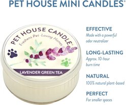 Pet House Lavender Green Tea Natural Plant-Based Mini Candle, 1.5-oz jar slide 2 of 4