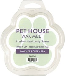 Pet House Lavender Green Tea Natural Plant-Based Wax Melt, 3-oz
