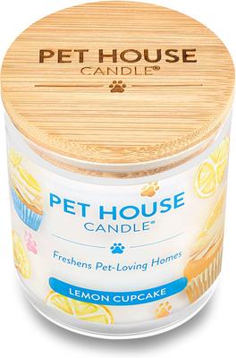 Show full view: Pet House Lemon Cupcake Natural Plant-Based Wax Candle, 9-oz jar slide 2 of 5