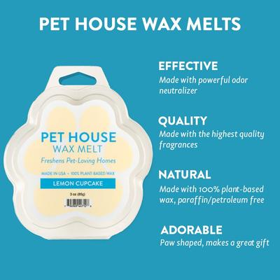 Show full view: Pet House Lemon Cupcake Natural Plant-Based Wax Melt, 3-oz box slide 3 of 5
