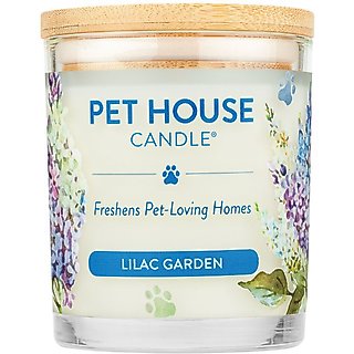 Pet House Lilac Garden Natural Plant-Based Wax Candle, 9-oz jar slide 1 of 4
