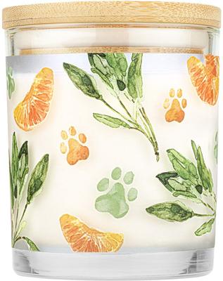 Show full view: Pet House Mandarin Sage Natural Plant-Based Wax Candle, 9-oz jar slide 2 of 6